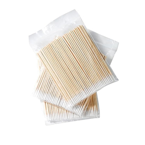 1300PCS Pointed Cotton Swabs, 4 inch Microblading Cotton Swab by SUIZWMOU