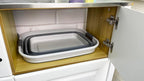 SAMMART Set of 2 Collapsible Plastic Laundry Basket - Image 3