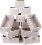 12 Pack Drawer Organizer Clothes, Foldable Fabric Dresser Organizer Closet - Image 7