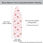 Bowknot Rose Flower Ironing Board Cover Elastic Edge - Image 5