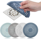 4 Packs Round Hair Drain Catcher, Drain Cover by Unknown