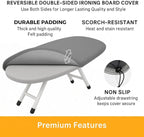 SAVUK 12 X 30 inch Smart Table Top Ironing Board Cover and Pad - Image 6
