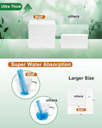 Face Towels, Facial Towels, 200 Ct Disposable Face Towel, 9.8"X9.8"Face Cloths - Image 3