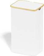 SUOCO Laundry Hamper with Lid, 29 Gal Clothes Basket with Bamboo Handles by SUOCO