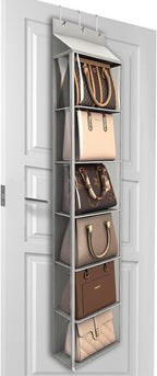 Lirex Over The Door Purse Organizer & Purse Shelf by Lirex