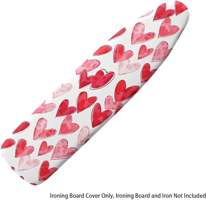Heart Cartoon Ironing Board Cover Romantic Standard Size 15″x54″ Ironing Board - Image 6