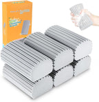 6-Pack Damp Clean Duster Sponge, Magic Sponge Eraser Baseboard Cleaner Tool by YFUIF