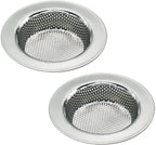 2PCS Kitchen Sink Strainers, Sink Drain Filter, Sink Basket Strainer, 4.5 Inch by Seatery