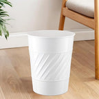 Monarch Abode Metal Bathroom Trash Can – Waste Basket - Image 4