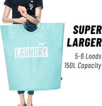 Caroeas Super Large 150L Laundry Hamper Pro, Waterproof Laundry Basket - Image 4