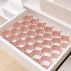 Poeland Drawer Divider Organizer Adjustable DIY Grid Honeycomb Drawer Divider - Image 2