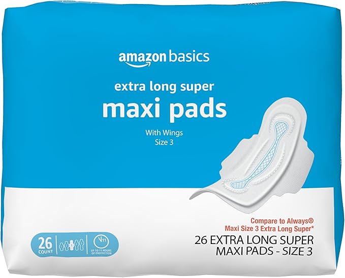 Amazon Basics Thick Maxi Pads by AmazonBasics