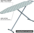 Ironing Board Cover and Pad Standard Size 15" x 54", 3 Pairs of Hook and Loop - Image 3