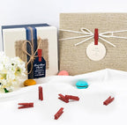 1.35 Inch Mini Clothes Pins100 PcsWith 32 Feet Jute Twine - Image 5