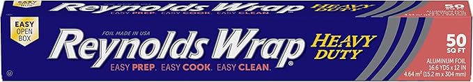 Reynolds Wrap Aluminum Foil, Heavy Duty, 50 sqft & Freezer Paper, 50 sqft - Image 2