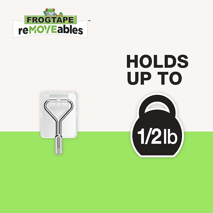 FrogTape reMOVEables Damage Free Adhesive Hook - Image 2