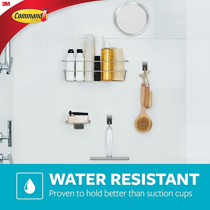 Command Bath Replacement Strips, 2-Medium and 4-Large Water-Resistant Adhesive - Image 4