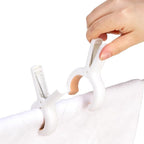 Frcctre 30 Pack Beach Towel Clips, Heavy-Duty Plastic Clothes Pins Quilt Drying - Image 5
