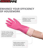 PACIFIC 2 Pairs Reusable Rubber Gloves - Image 3