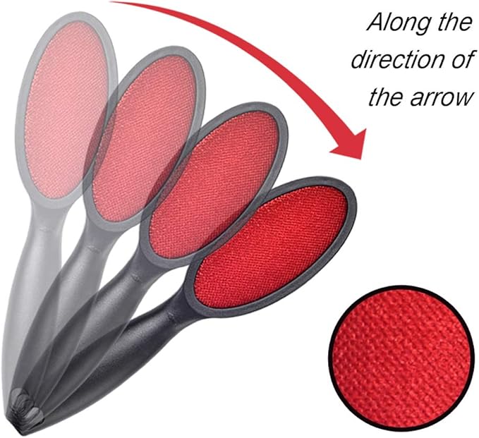 Layers 2 Pack Lint Remover 2 Sided Lint Brush, Magic Travel Brush, Clothes Lint - Image 4