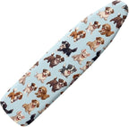 Sprowallow Cute Dogs Ironing Board Cover and Pad 15x54 Inch Thick Padding by Sprowallow
