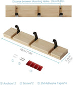 JSVER Coat Rack Wall Mount Coat Hooks, Coat Hooks Wall Mounted - Image 4