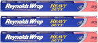 Reynolds Wrap Heavy Duty Aluminum Foil Rolls, Extra Wide, 37.5 sq ft by ReynoldsConsumerProducts