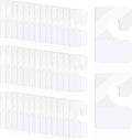 Giantree 200 Pcs Clear Self Adhesive Hang Tabs Hooks, Heavy Duty J-Hook Hanging by Giantree