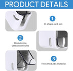 4 PCS Toothbrush Holder Wall Mounted - Image 3