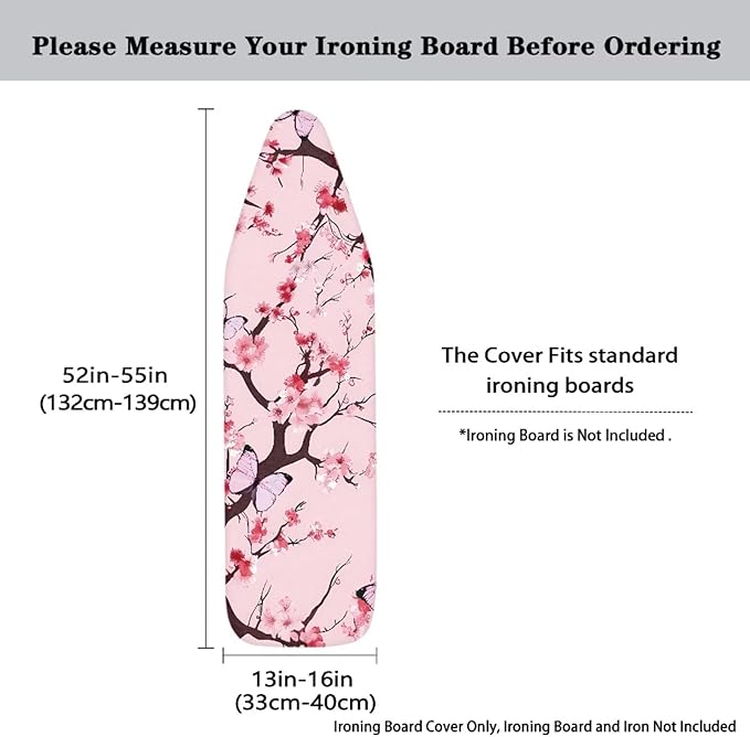 Ironing Board Cover Standard Size 15x54 inch, Hook and Loop Easy to Install and - Image 3