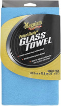 Meguiar's Perfect Clarity Glass Towels, Keep Windows Sparkling Using Premium by Meguiars