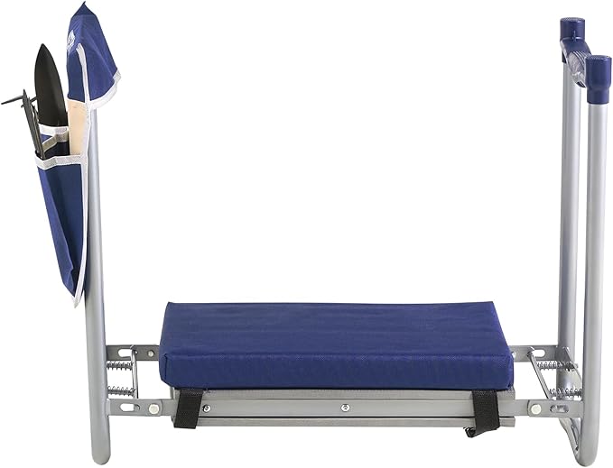 VEVOR Large Folding Garden Kneeler and Seat Heavy Duty, Widened 10" EVA Foam Pad, Portable Garden Stool with Tool Bags, Gardening Bench to Relieve Knee & Back Pain, Gifts for Seniors, Women, Parents - Image 11