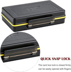 JJC Camera Battery Memory Card Case, SD Micro SD TF MSD XQD Card and Battery - Image 6