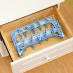 Clothes Drying Racks Foldable Clip Hangers Drip Hanger Plastic - Image 7