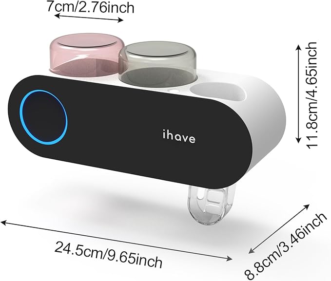 iHave Toothbrush Holders for Bathrooms, UV Toothbrush Sanitizer and Holder - Image 7