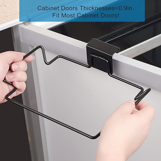 Large Stainless Steel Trash Bag Holder - Image 3