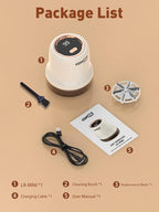 COPPA Lint Remover, LR-MINI USB Rechargeable Lint Removal 6 Blades & 3 Speed - Image 7