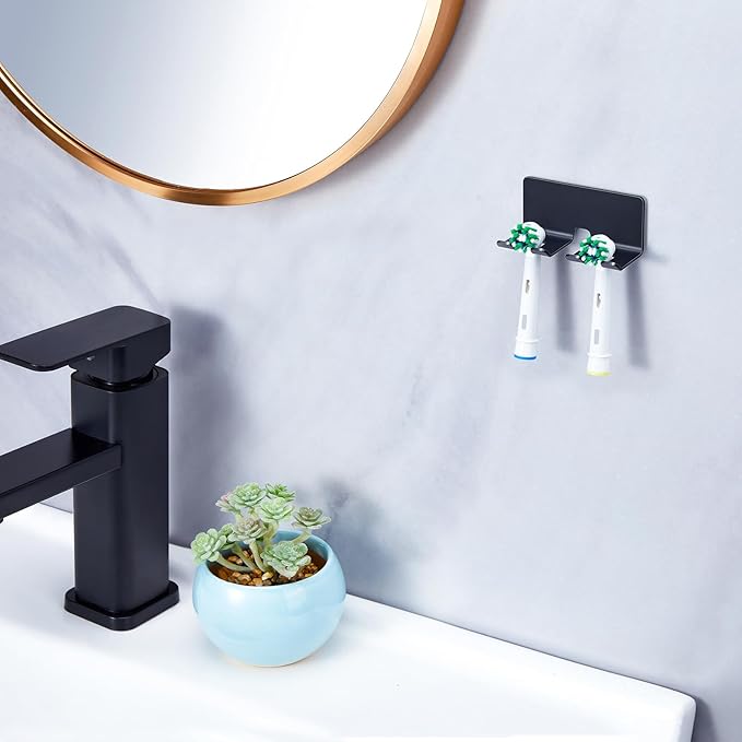Electric Toothbrush Head Holder, Toothbrush Holders Wall Mounted, Electric - Image 2