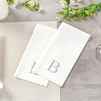 Luxenap 15.8 X 7.9 Inch Linen-Feel Guest Towels, 2000 Lettered Hand Towels - Image 6