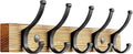 Coat Rack Wall Mount, 16.5 Inches Wood Coat Hooks Wall Mount, Wall Coat Rack by Optish