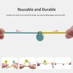 Rich&Ray Silicone Magnetic Twist Ties, Reusable Magnetic Ties - Image 3