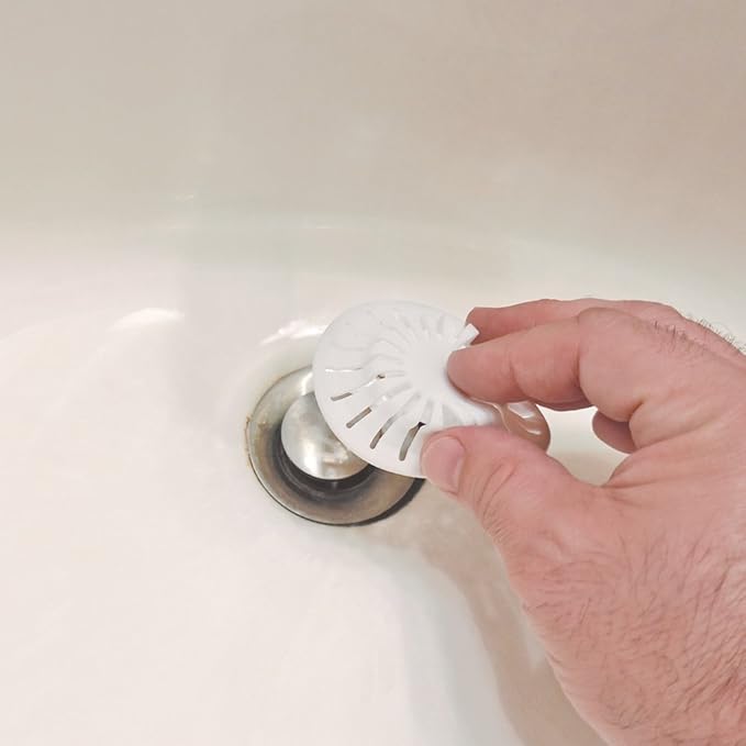 DANCO Universal Bathroom Sink Suction Cup Hair Catcher Strainer and Snare | - Image 2