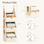 Collapsible Hanging Closet Organizer - Image 6
