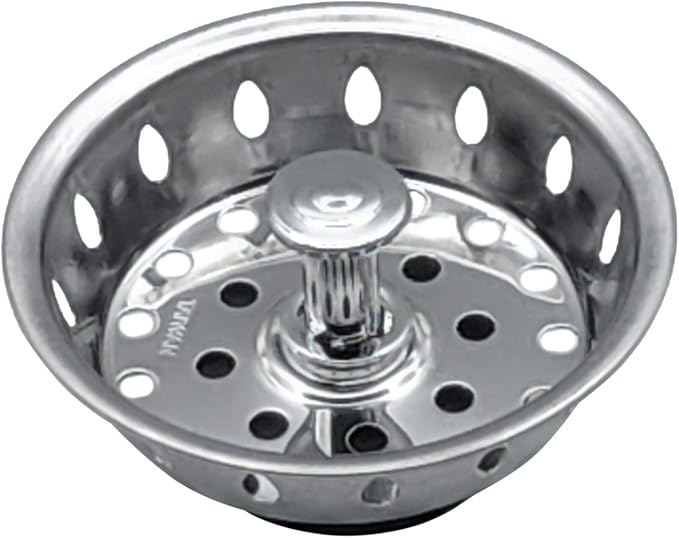 VIVA Kitchen Sink Strainer, Stainless Steel Basket Strainer Replacement - Image 2
