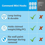 Ainiv 3-Pack Light Clips, Damage-Free Hanging Hooks - Image 3