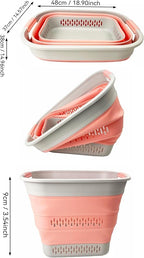 SAMMART 40L Collapsible Plastic Laundry Basket - Image 7