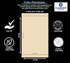GLAMBURG Premium Cotton 4 Pack Bath Towel Set - Image 3