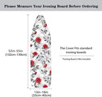 Rose Print Ironing Board Cover Polyester Iron Cover - Image 5