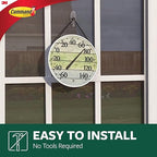 Command Outdoor Medium Clear Wall Hook, 5 Hooks and 6 Strips, Damage-Free - Image 4