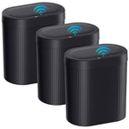 3 Pack 5 Gallon Bathroom Trash Can by SecureSpacesCleanerPlaces